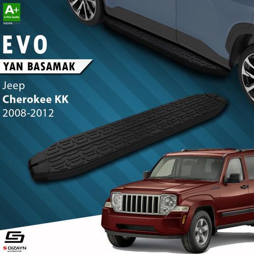 Jeep Cherokee KK Evo Siyah Yan Basamak 153 Cm 2008-2012