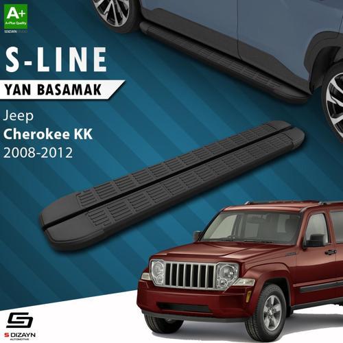 Jeep Cherokee KK S-Line Siyah Yan Basamak 153 Cm 2008-2012