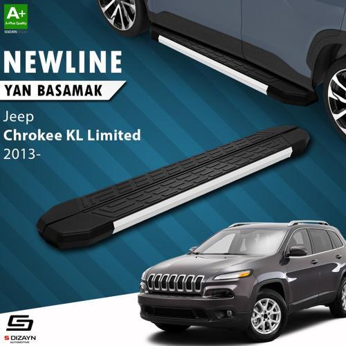 Jeep Cherokee KL NewLine Aluminyum Yan Basamak 173 Cm 2013 Üzeri