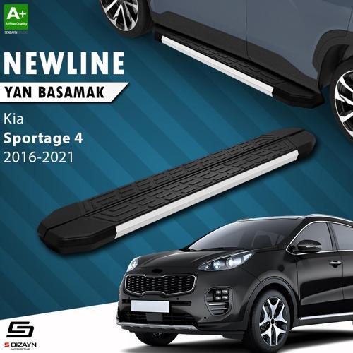 Kia Sportage 4 NewLine Aluminyum Yan Basamak 173 Cm 2016-2021