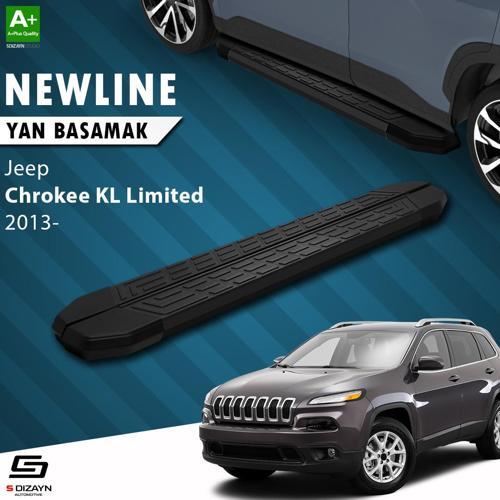 Jeep Cherokee KL NewLine Siyah Yan Basamak 173 Cm 2013 Üzeri