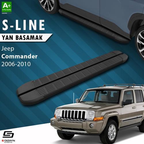 Jeep Commander S-Line Siyah Yan Basamak 173 Cm 2006-2010
