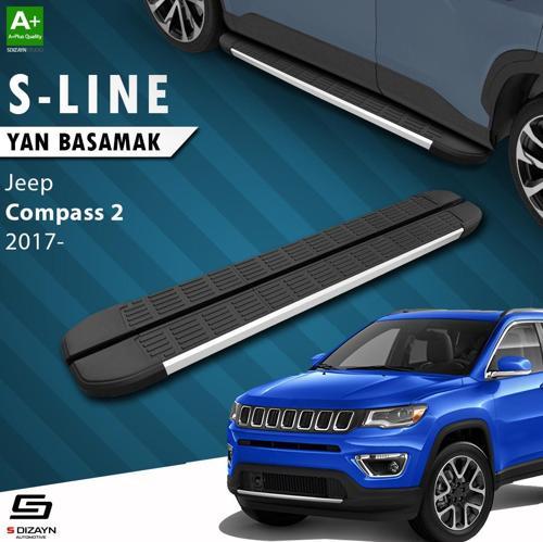 Jeep Compass 2 S-Line Aluminyum Yan Basamak 173 Cm 2017 Üzeri