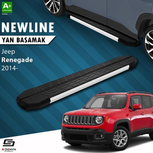 Jeep Renegade NewLine Aluminyum Yan Basamak 173 Cm 2014 Üzeri