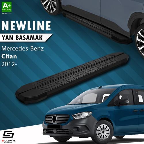 Mercedes Citan NewLine Siyah Yan Basamak 193 Cm 2012 Üzeri