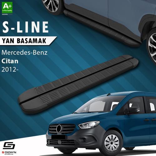 Mercedes Citan S-Line Siyah Yan Basamak 193 Cm 2012 Üzeri