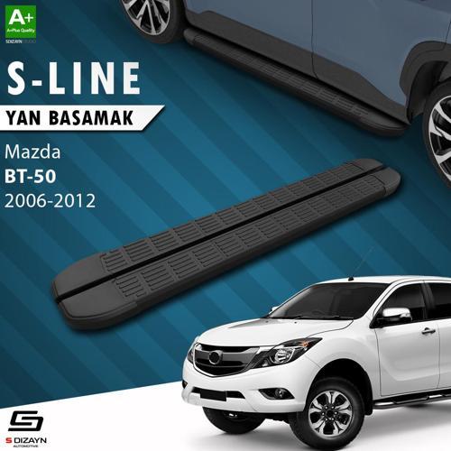 Mazda BT-50 Pick-Up S-Line Siyah Yan Basamak 193 Cm 2006-2012