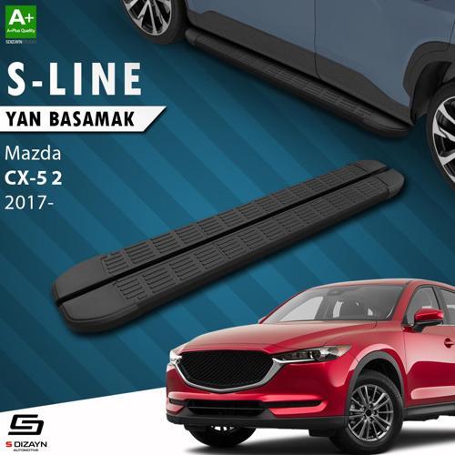 Mazda CX-5 2 S-Line Siyah Yan Basamak 183 Cm 2017 Üzeri