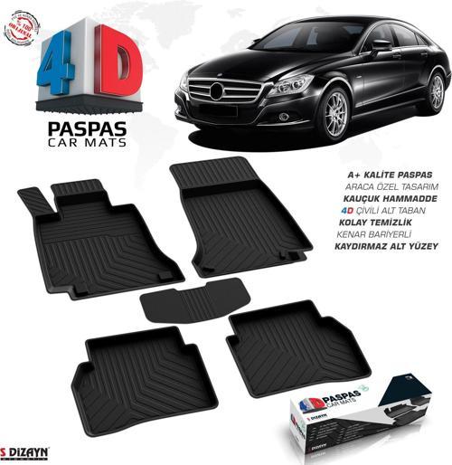 Mercedes CLS C218 4D Havuzlu Paspas 2010-2018 A+Kalite