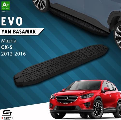 Mazda CX-5 Evo Siyah Yan Basamak 183 Cm 2012-2016