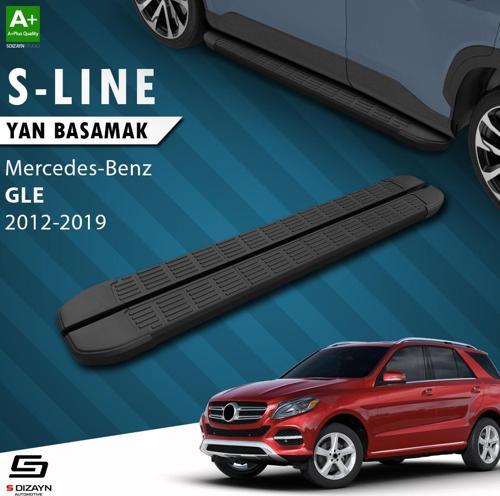 Mercedes GLE W166 S-Line Siyah Yan Basamak 193 Cm 2012-2019