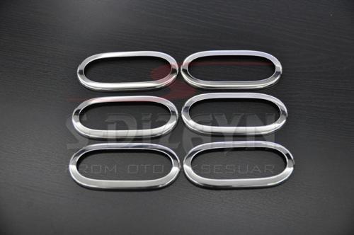 Mercedes Sprinter W906 Krom Yan Reflektör Çerçevesi 6 Prç 2006 Üzeri