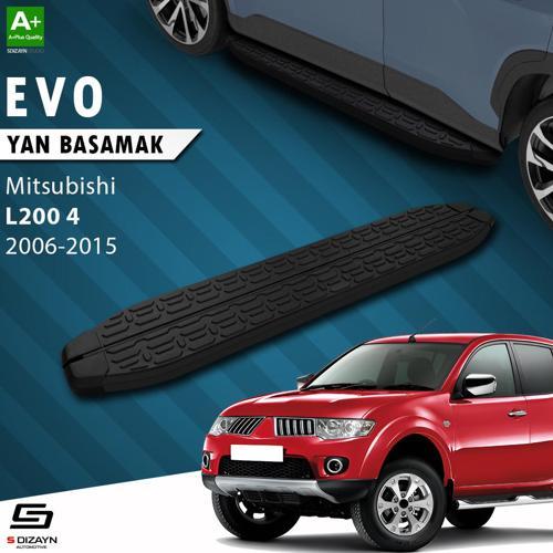 Mitsubishi L200 4 Evo Siyah Yan Basamak 193 Cm 2006-2015