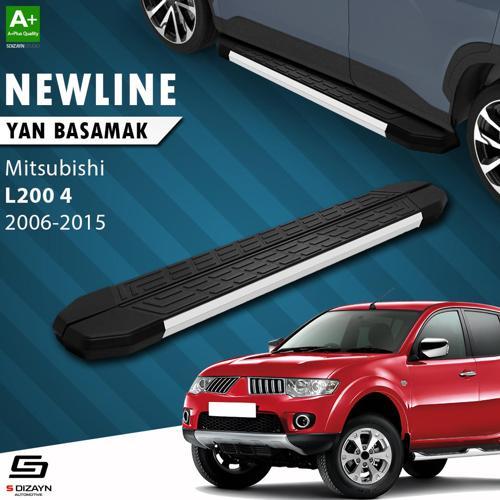 Mitsubishi L200 4 NewLine Aluminyum Yan Basamak 193 Cm 2006-2011
