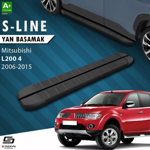 Mitsubishi L200 4 S-Line Siyah Yan Basamak 193 Cm 2006-2015