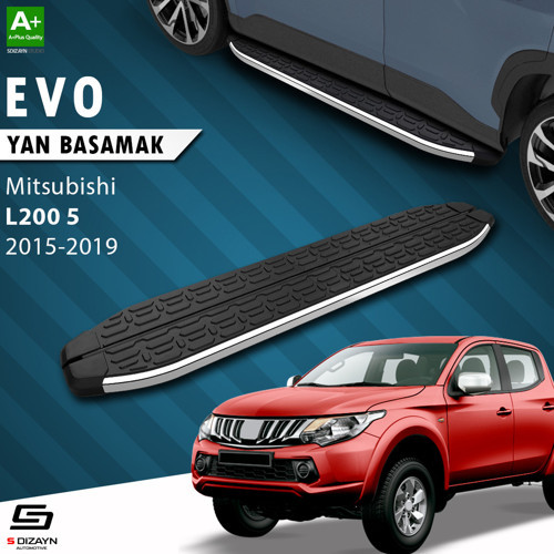 Mitsubishi L200 5 Evo Krom Yan Basamak 193 Cm 2015-2019