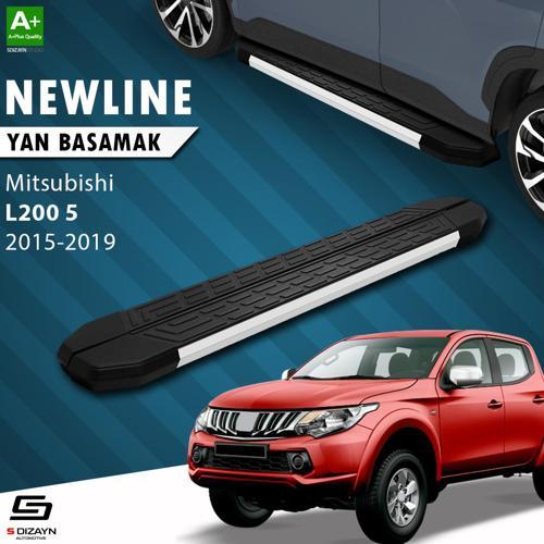 Mitsubishi L200 5 NewLine Aluminyum Yan Basamak 193 Cm 2015-2019