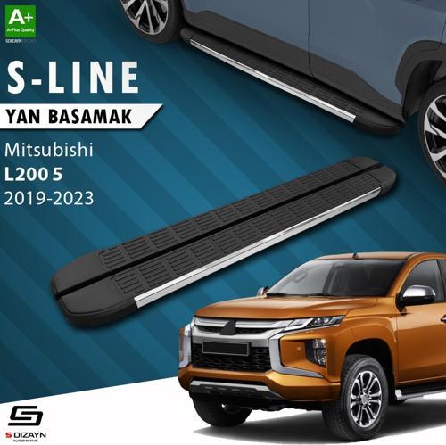 Mitsubishi L200 5 S-Line Krom Yan Basamak 203 Cm 2019 Üzeri