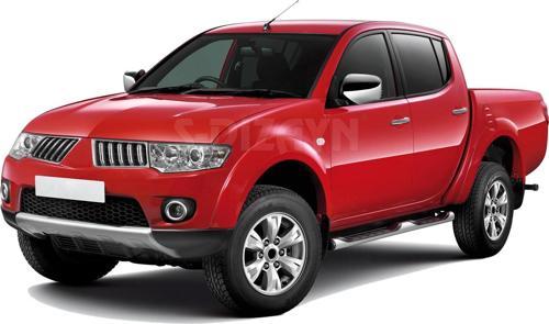 Mitsubishi L200 Krom Kapı Kolu 4 Kapı 2006-2015