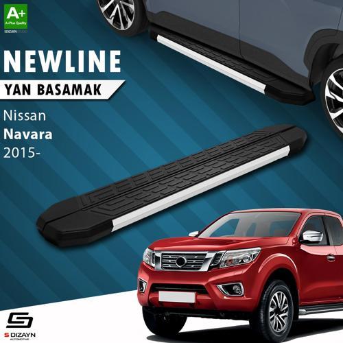 Nissan Navara 3 NewLine Aluminyum Yan Basamak 203 Cm 2015 Üzeri