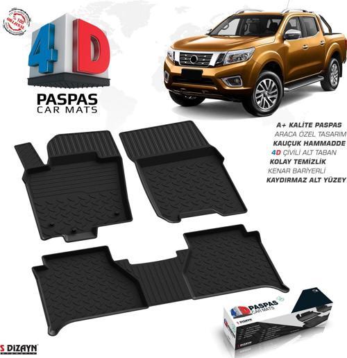 Nissan Navara 4D Havuzlu Paspas 2020 Üzeri A+Kalite