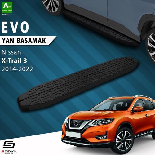 Nissan X-Trail T32 Evo Siyah Yan Basamak 183 Cm 2014-2022