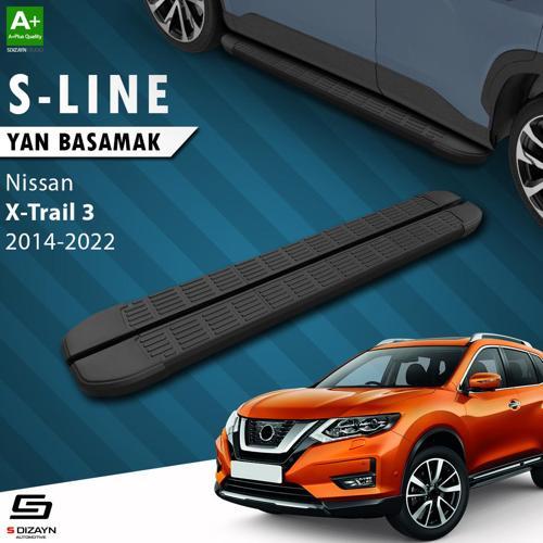 Nissan X-Trail T32 S-Line Siyah Yan Basamak 183 Cm 2014-2022
