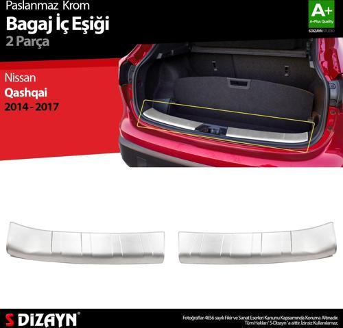 Nissan Qashqai 2 Krom Bagaj İç Eşiği 2014-2017
