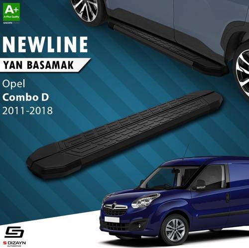 Opel Combo D NewLine Siyah Yan Basamak 193 Cm 2011-2018