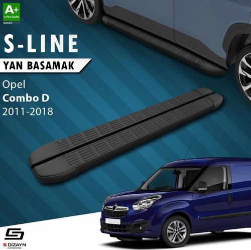 Opel Combo D S-Line Siyah Yan Basamak 193 Cm 2011-2018