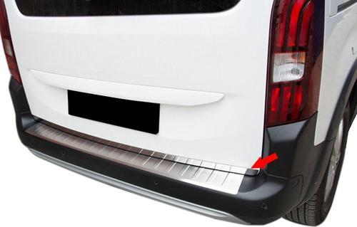 Opel Combo E Krom Arka Tampon Eşiği 2019 ve Üzeri