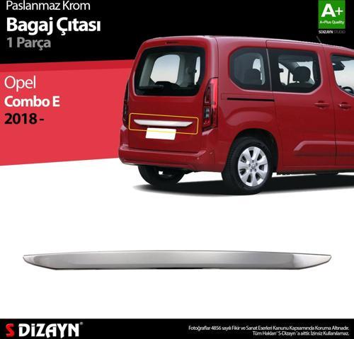 Opel Combo E Krom Bagaj Çıtası 2018 ve Üzeri