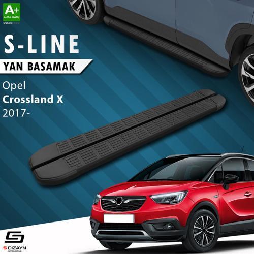 Opel Crossland X S-Line Siyah Yan Basamak 173 Cm 2017 Üzeri