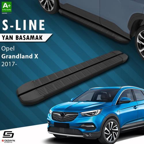 Opel Grandland X S-Line Siyah Yan Basamak 183 Cm 2017 Üzeri
