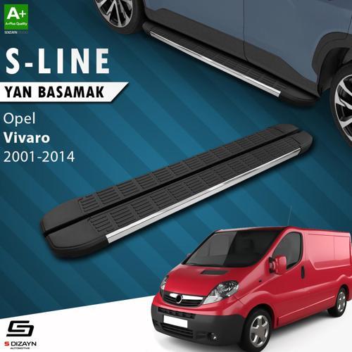 Opel Vivaro A Kısa Şase S-Line Krom Yan Basamak 223 Cm 2001-2014