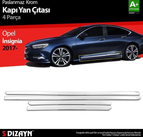Opel İnsignia Krom Kapı Yan Çıtası 4 Prç 2017 Üzeri