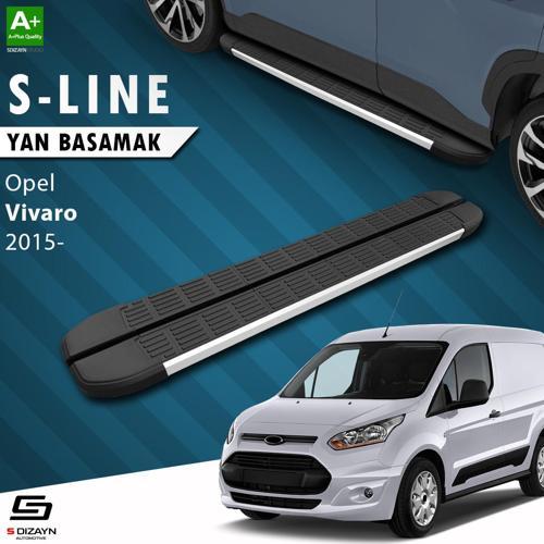 Opel Vivaro B Kısa Şase S-Line Aluminyum Yan Basamak 223 Cm 2015 Üzeri