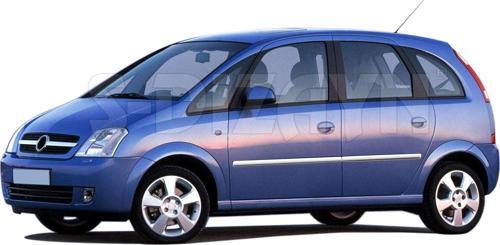 Opel Meriva A Krom Yan Kapı Çıtası 4 Prç 2002-2010