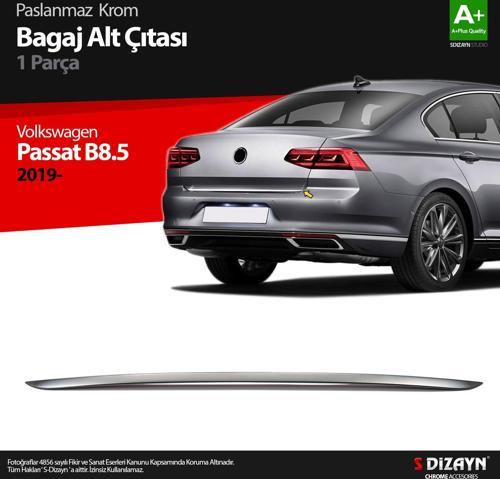 VW Passat B8.5 Krom Bagaj Alt Çıtası 2019 ve Üzeri