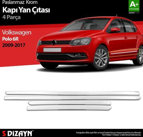 VW Polo 6R Krom Kapı Yan Çıtası 2009-2017