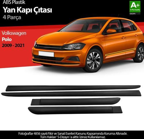VW Polo ABS Plastik Yan Kapı Koruma Çıtası 2009-2021 A+ Kalite