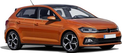 VW Polo MK6 Krom Cam Çıta 4 Prç. 2017 Üzeri
