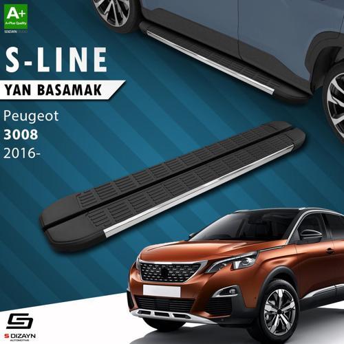 Peugeot 3008 2 S-Line Krom Yan Basamak 183 Cm 2016 Üzeri
