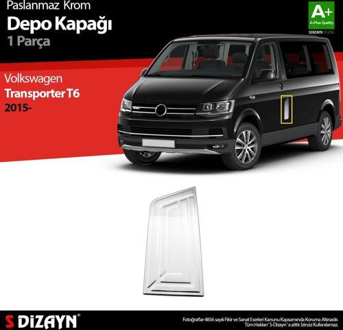 VW T6 Transporter Krom Depo Kapağı 2015 Üzeri
