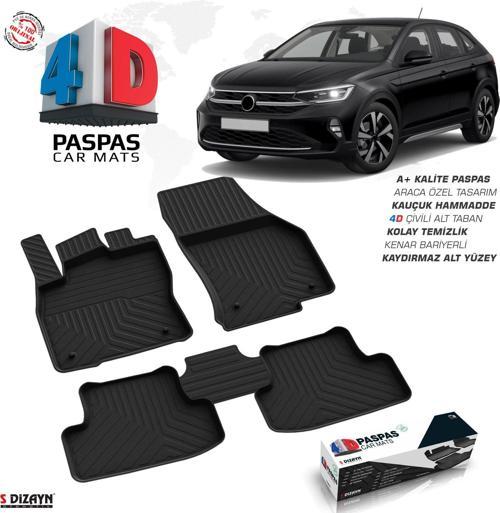 VW Taigo 4D Havuzlu Paspas 2021 Üzeri A+Kalite