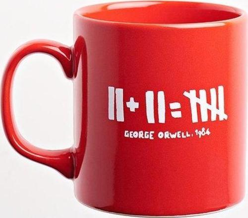 George Orwell 1984 Kupa Kırmızı