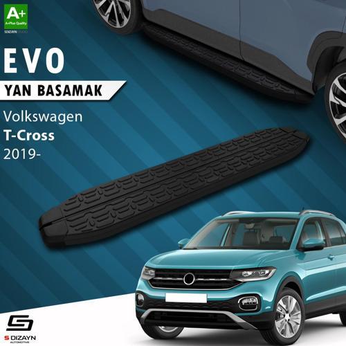VW T-Cross Evo Siyah Yan Basamak 173 Cm 2019 Üzeri