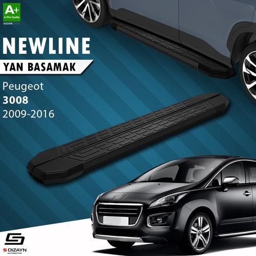 Peugeot 3008 NewLine Siyah Yan Basamak 183 Cm 2009-2016