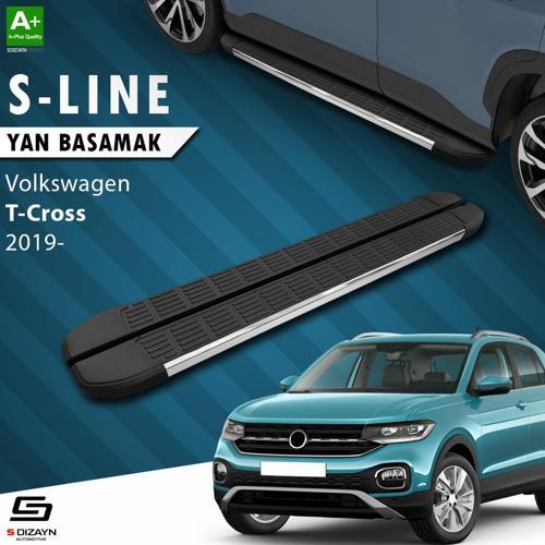 VW T-Cross S-Line Krom Yan Basamak 173 Cm 2019 Üzeri