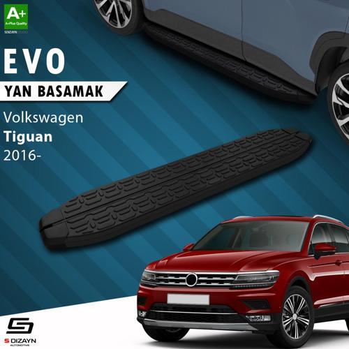 VW Tiguan 2 Evo Siyah Yan Basamak 173 Cm 2016-2024